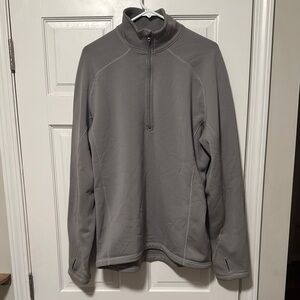 Mountain Hardware Gray Quarter-Zip Jacket